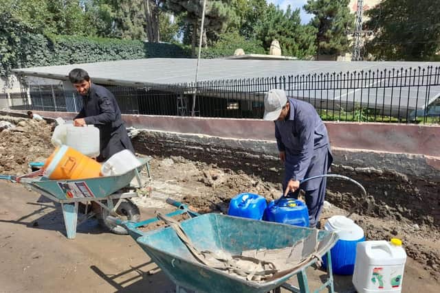  The valley that provides water for local Pakistan towns is drying up